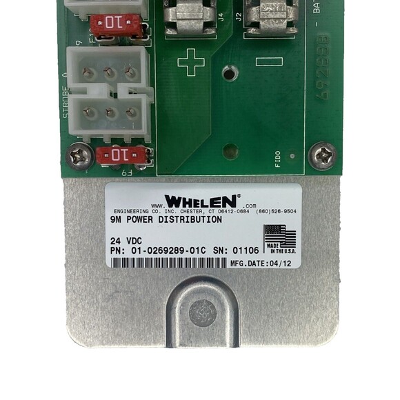 9M Power Distribuitor 01-0269289-01C Whelen - Picture 2 of 4
